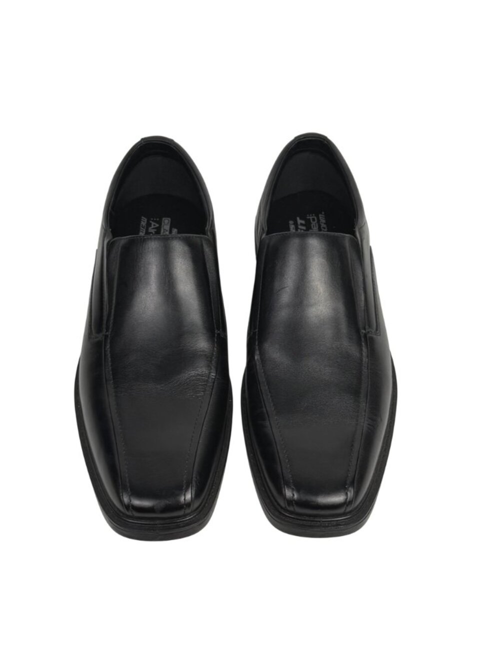 Skechers Miller Moriarty Men's Black Leather Slip-On Loafers Dress Shoes Size 13 - Picture 2 of 7